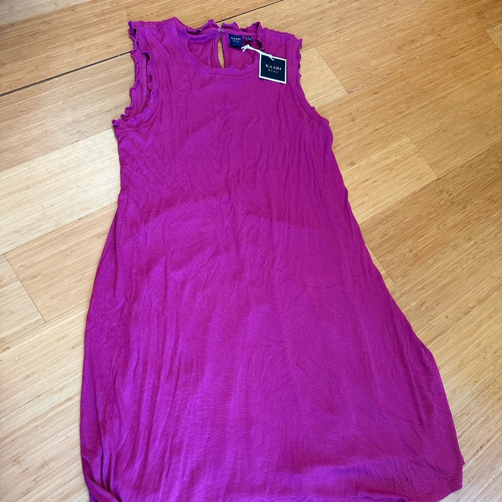Kaari Blue Dress. New with tags! Size Large.